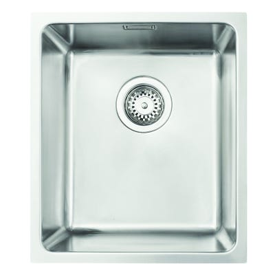 Hafele Murano 380mm 1.0 Bowl Undermount Sink Stainless Steel