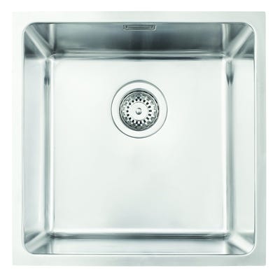 Hafele Murano 440mm 1.0 Bowl Undermount Sink Stainless Steel