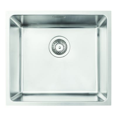 Hafele Murano 490mm 1.0 Bowl Undermount Sink Stainless Steel