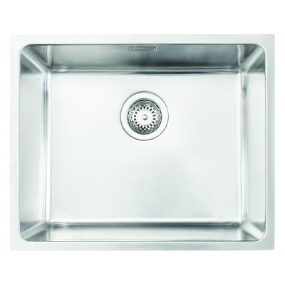 Hafele Murano 540mm 1.0 Bowl Undermount Sink Stainless Steel