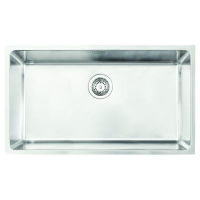 Hafele Murano 760mm 1.0 Bowl Undermount Sink Stainless Steel