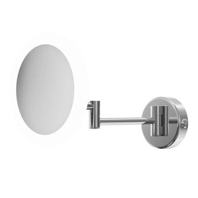 Sorgi Round Cosmetic Frameless Shaving Mirror Chrome
