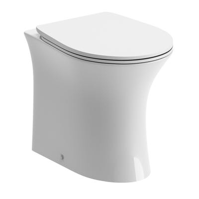 Salerno Back To Wall Toilet & Soft Close Seat