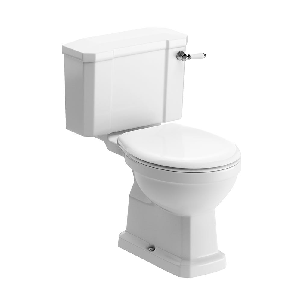Savona Close Coupled Toilet & Soft Close Seat