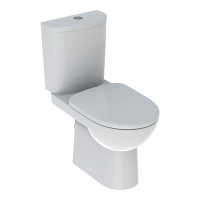 Geberit Selnova Close Coupled Toilet, Cistern & Soft Close Seat