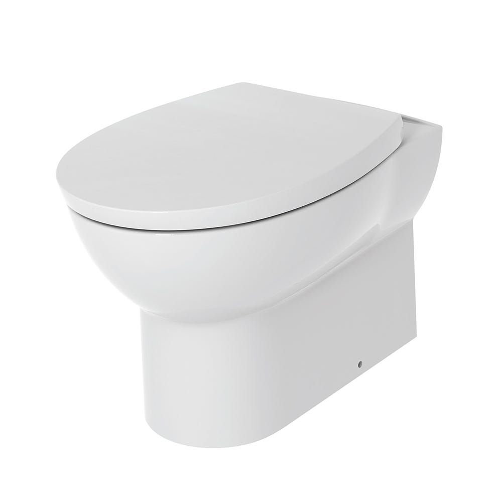 Toilet 2Go Back to Wall Rimless Toilet & Soft Close Seat