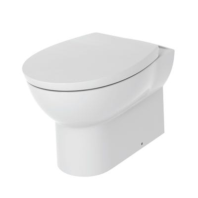 Toilet 2Go Back to Wall Rimless Toilet & Soft Close Seat
