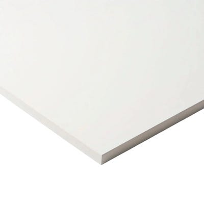 Lucida White Compact Laminate Worktop White Core