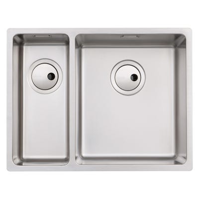 Abode Matrix R15 1.5 Bowl RHMB Undermount/Inset Sink