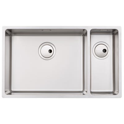 Abode Matrix R15 Large 1.5 Bowl LHMB Undermount/Inset Sink