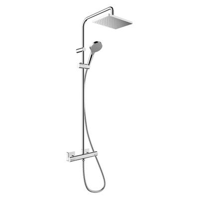 hansgrohe Vernis Shape 230 1jet Showerpipe with Thermostat Chrome