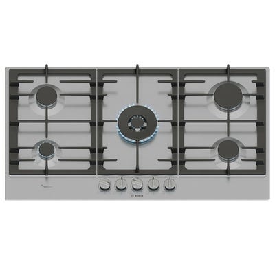 Bosch PCR9A5I90 Series 6 915mm 5 Burner Gas Hob