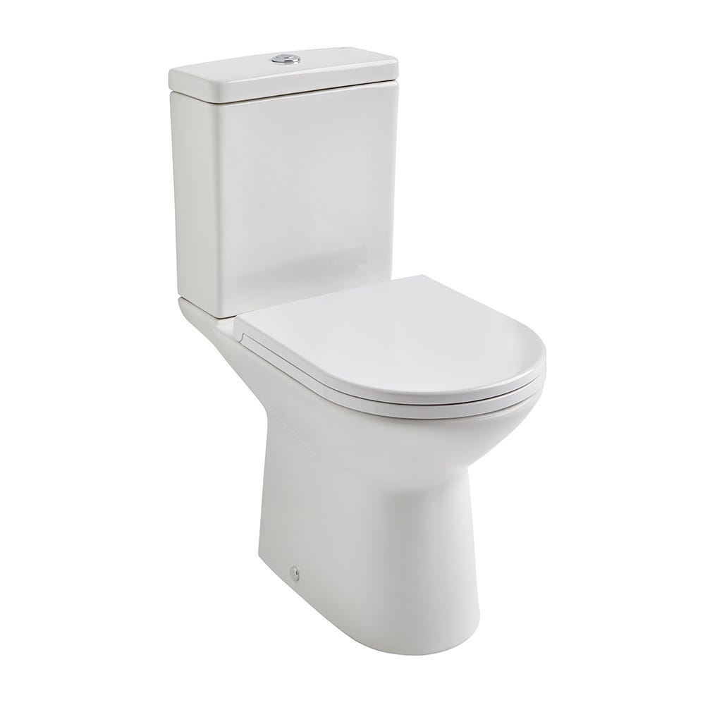 Roca Andes Close Coupled WC Toilet with Seat