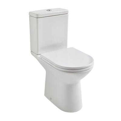 Roca Andes Close Coupled WC Toilet with Seat