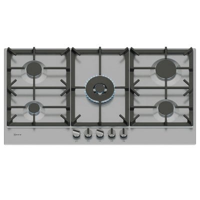 Neff T29CIR8N0 N70 915mm 5 Burner Gas Hob Stainless Steel