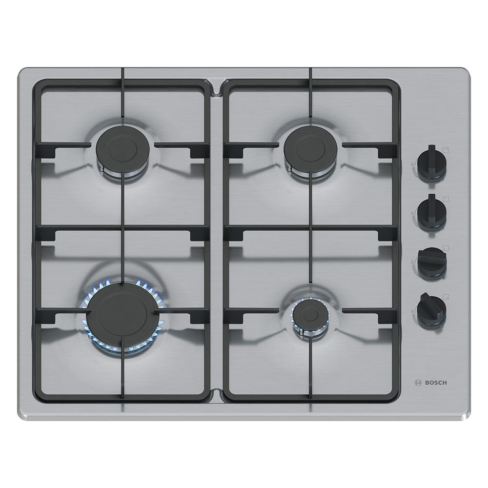 Bosch PBP6B5K60 Series 2 60cm 4 Burner Gas Hob