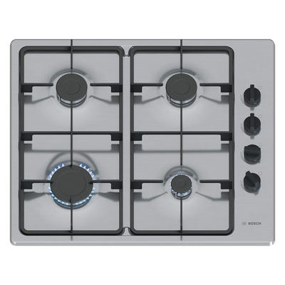Bosch PBP6B5K60 Series 2 60cm 4 Burner Gas Hob