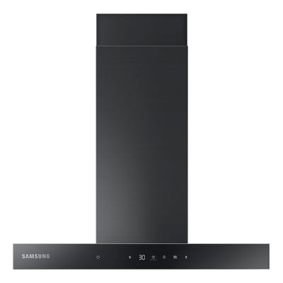 Samsung NK24C5703TM/UR 60cm Box Chimney Hood Black Steel