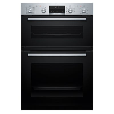 Bosch MBA578BS7B Series 6 Built In Double Pyrolytic Oven
