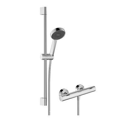 hansgrohe Activera Select S Thermostatic Shower System 95 2jet EcoSmart