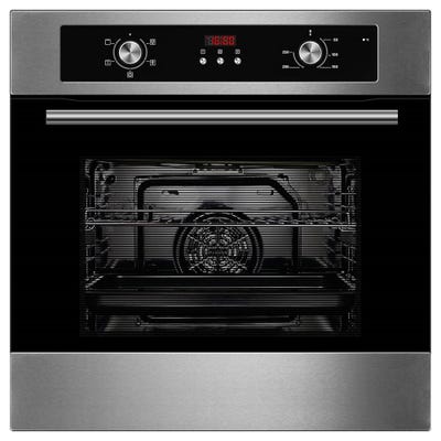 Cookology 65L Built-in Electric Fan Oven Stainless Steel