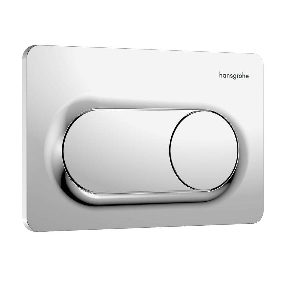 hansgrohe iFrame Original S Dual Flush Plate Chrome