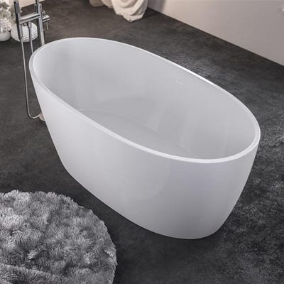 Wandsworth Freestanding Bath 1495mm x 725mm White