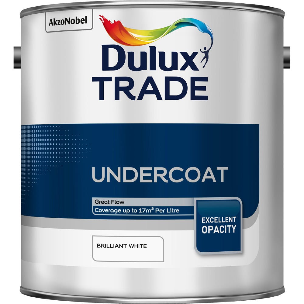 Dulux Trade Undercoat Brilliant White 2.5L