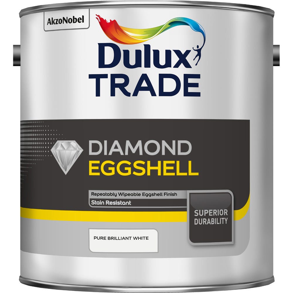 Dulux Trade Diamond Eggshell Pure Brilliant White