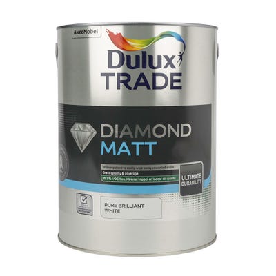 Dulux Trade Diamond Matt Pure Brilliant White 5L