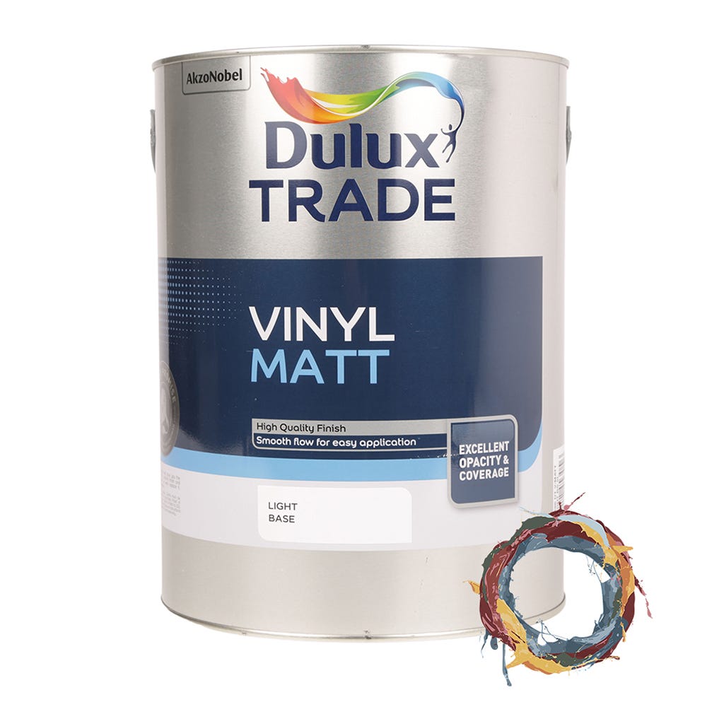 Dulux Trade Vinyl Matt Custom Mixed Colour 5L