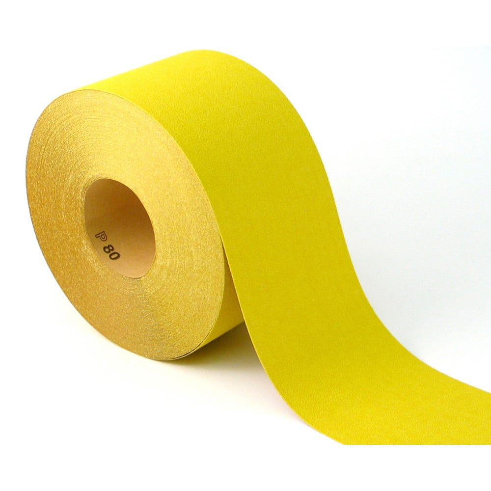 Builder Depot Contractor Yellow Ally Oxide Sandpaper 50m Roll