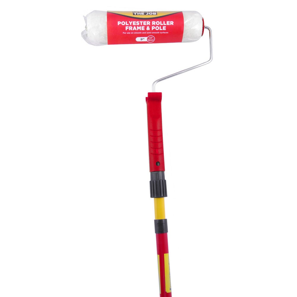 Fit For The Job 9'' Paint Roller & Pole Set