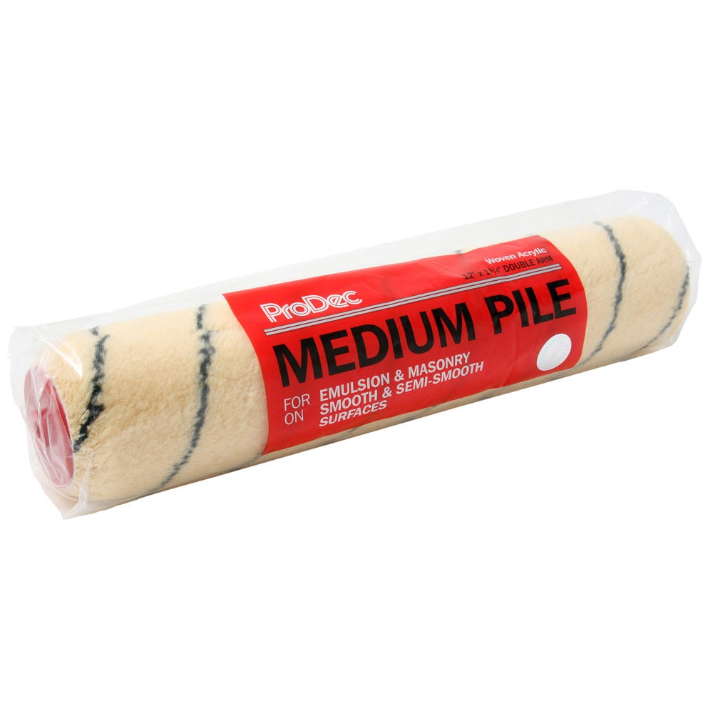 Product image for Prodec Double Arm 12'' Tiger Medium Pile Woven Refill