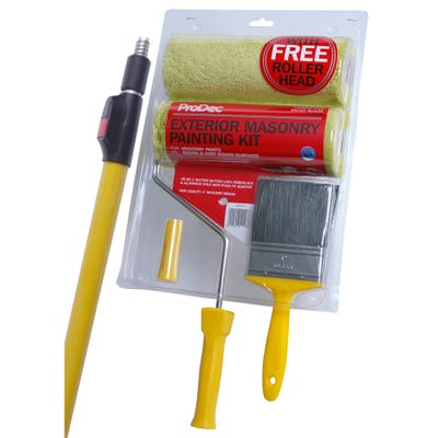 ProDec Twin Head Masonry Kit & Pole