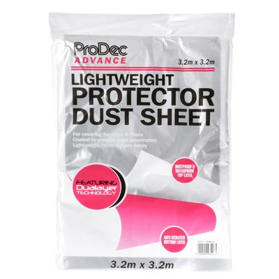 ProDec Advance Lightweight Dust Sheet 3.2m x 3.2m