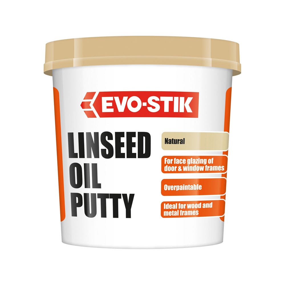 Evo-Stik Linseed Oil Putty Natural