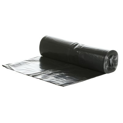 Black Poly Bin Liner Pack of 10 39'' Long