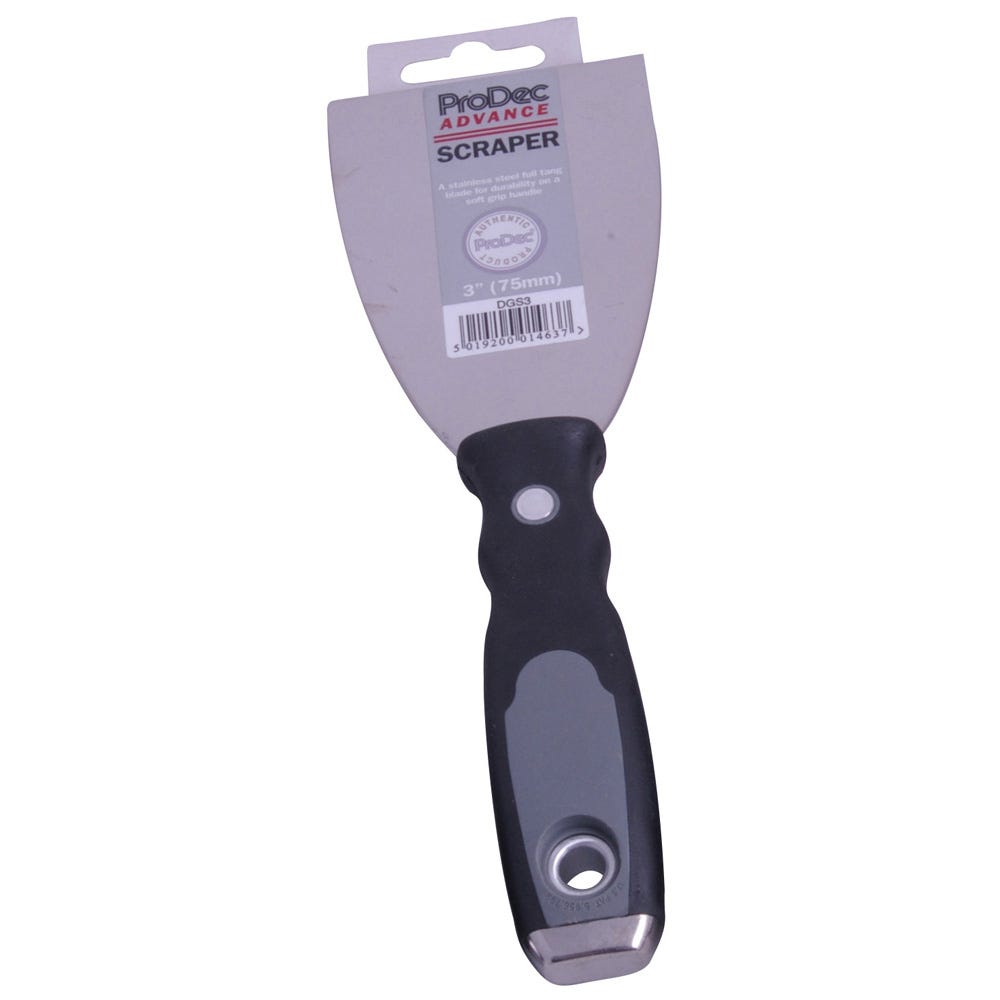Product image for Prodec 3" Advance Duragrip Scraper Dgs3