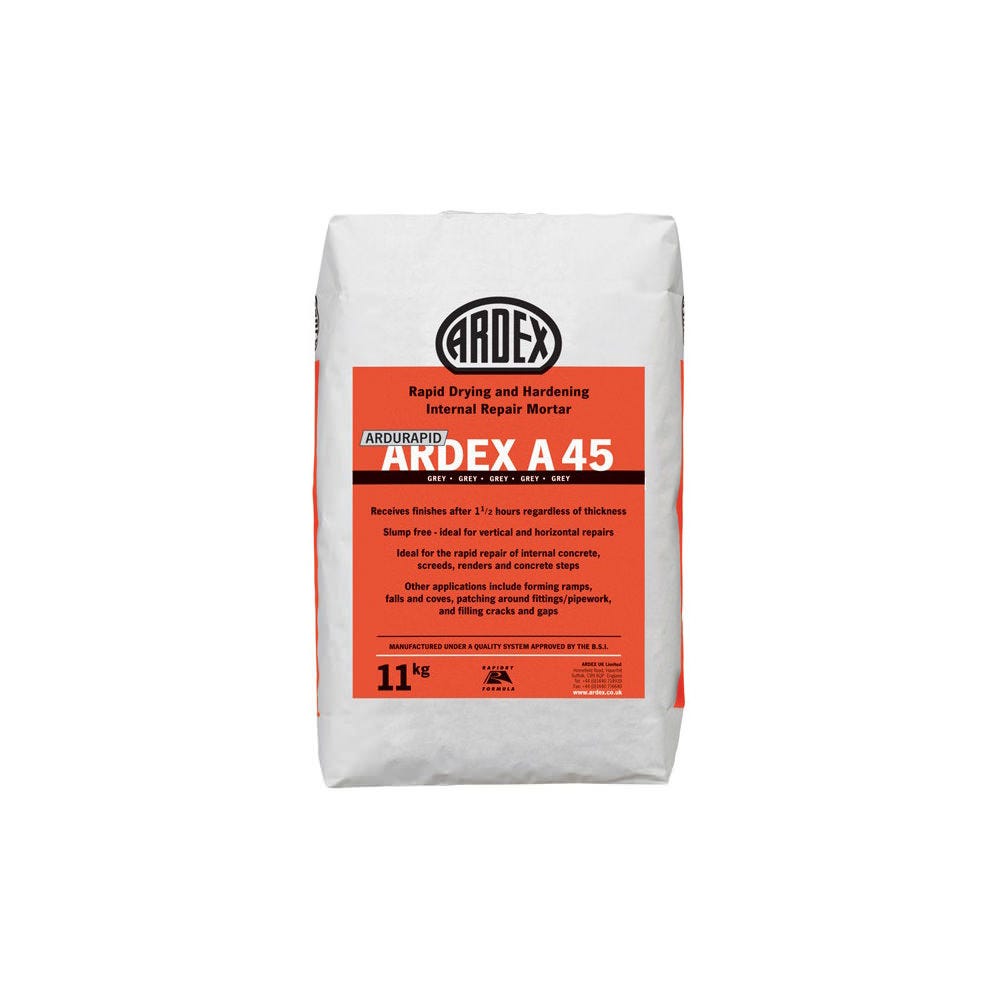 Ardex A45 Rapid Drying Repair Mortar 11kg
