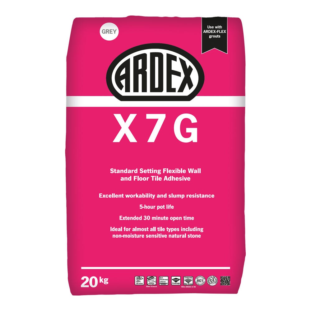 Ardex X7 Tile Adhesive 20kg