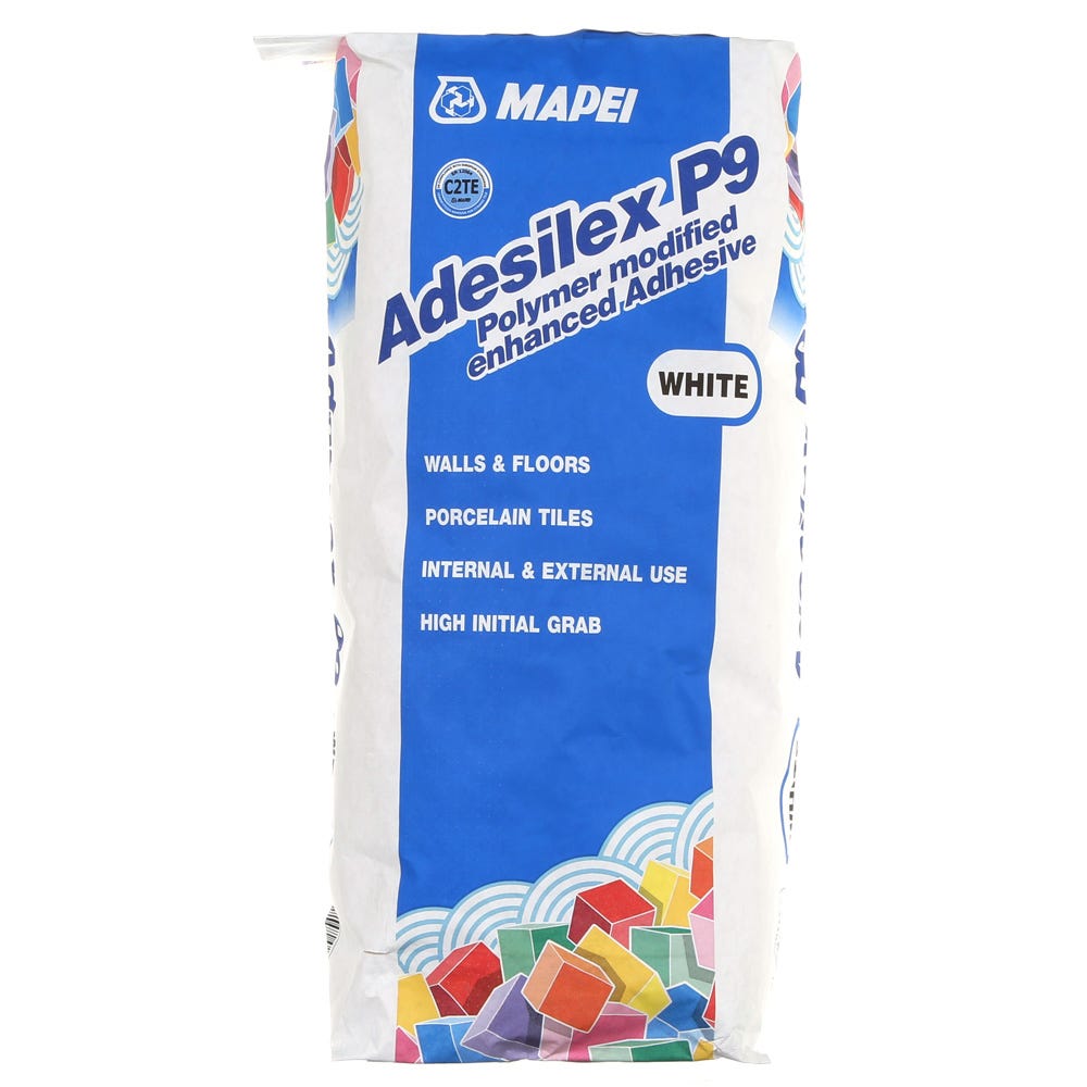 Mapei Adesilex P9 White Porcelain Adhesive 20kg