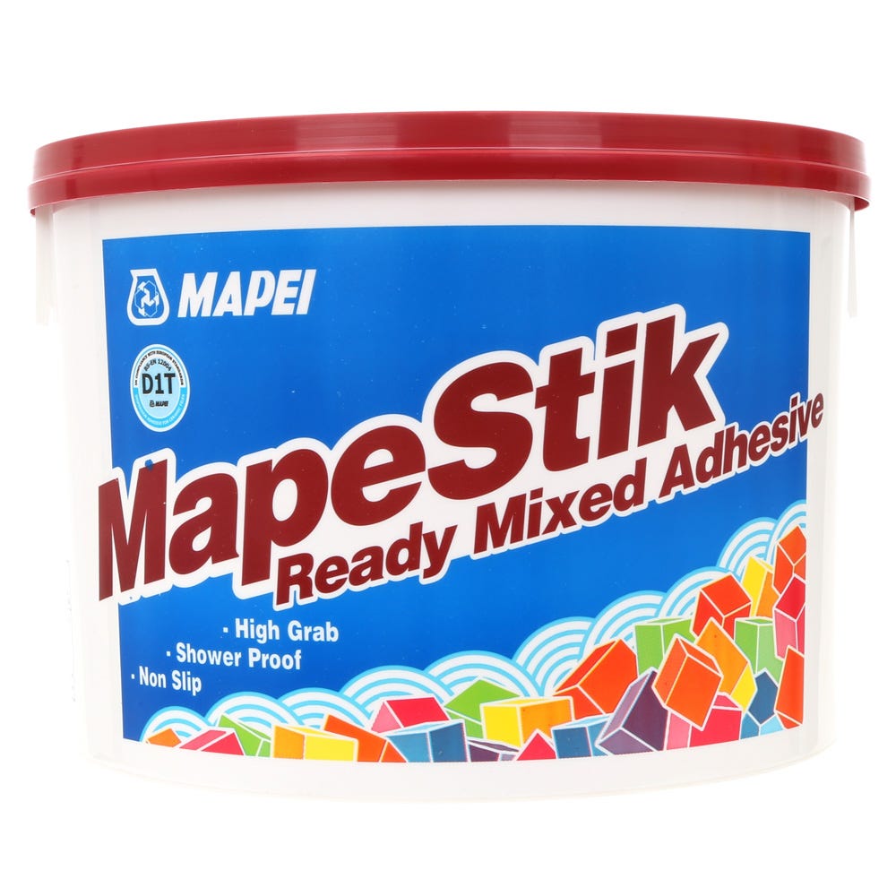 Mapei Mapestik Ready Mixed Adhesive For Ceramic Tiles 15kg