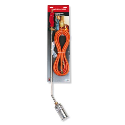 Rothenberger Roofing Maxi Propane Torch Kit Includes Hose 5m