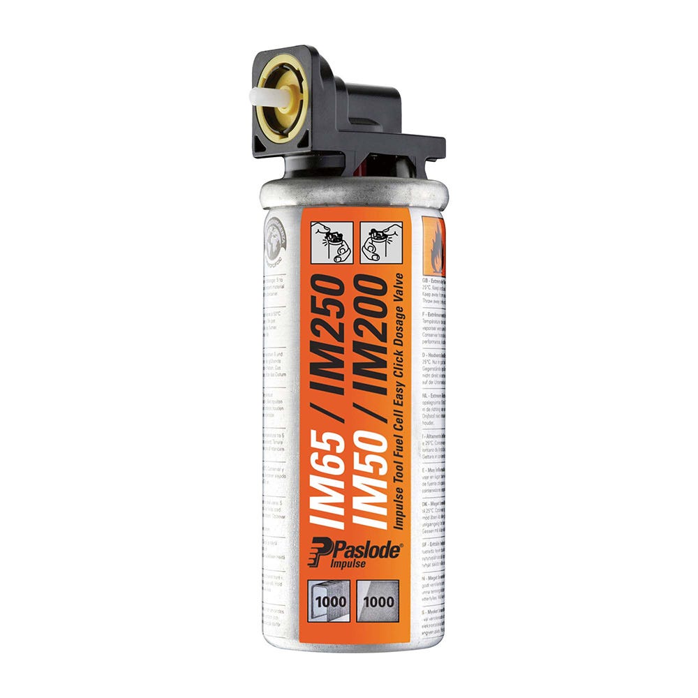 Image of Paslode Impulse Mini Fuel Cell Blister Pack Yellow