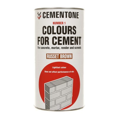 Bostik Cementone Cement Colourant Russet Brown 1kg