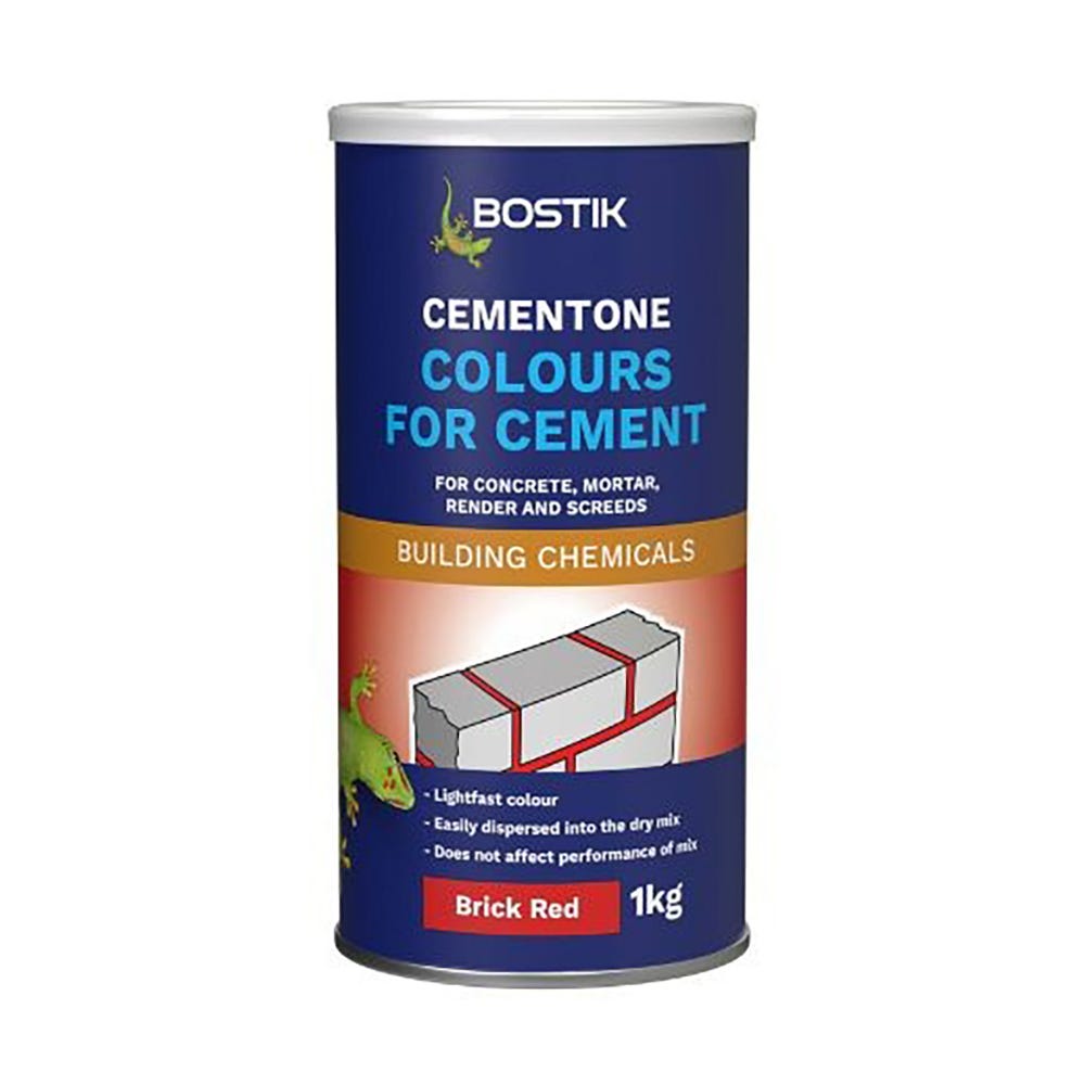 Bostik Cementone Cement Colourant Brick Red 1kg