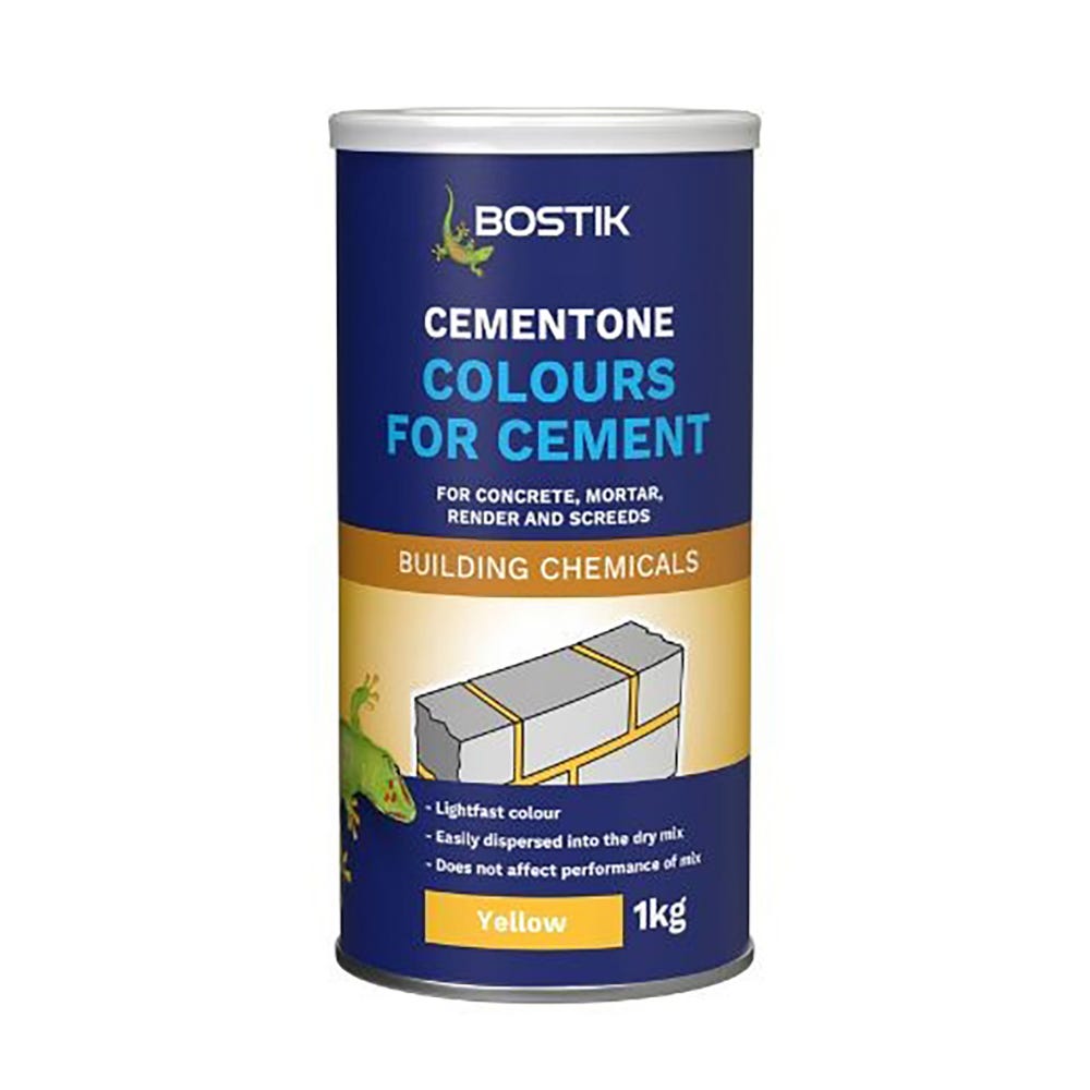 Bostik Cementone Cement Colourant Yellow 1kg