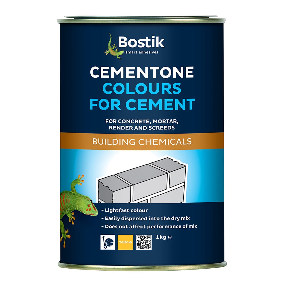 Bostik Cementone Cement Colourant Yellow 1kg