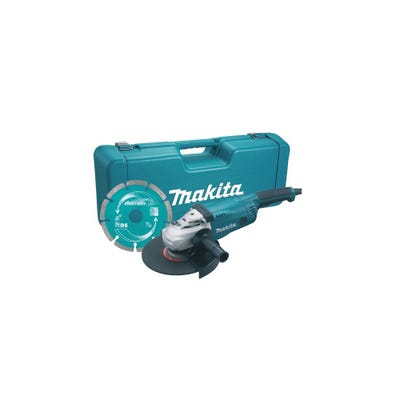 Makita 230mm Angle Grinder 110V & Diamond Blade GA9020KD/1
